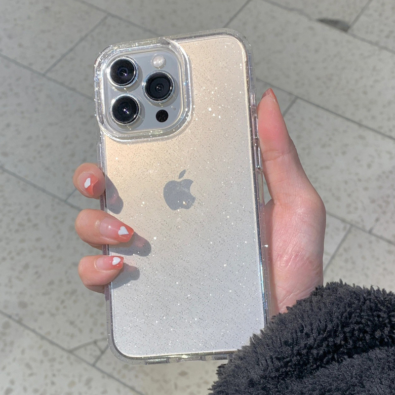 Transparent Simple Glitter Pho - Phone Cases Best recension och pris
