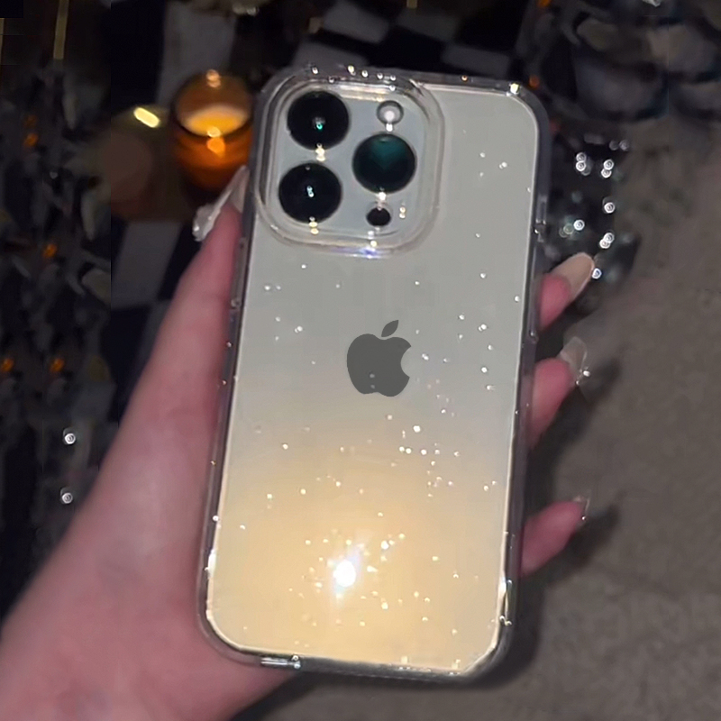 Transparent Simple Glitter Pho - Phone Cases Best recension och pris