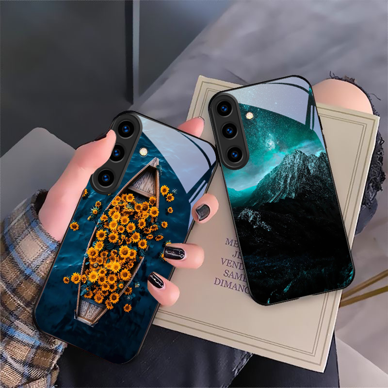 Warm orange halo tree For Sams - Phone Cases Orange recension och pris