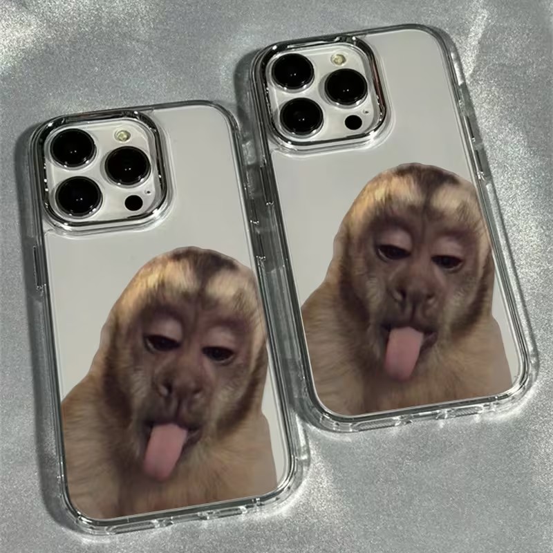 Tongue Sticking Monkey Phone C - Phone Cases Best recension och pris