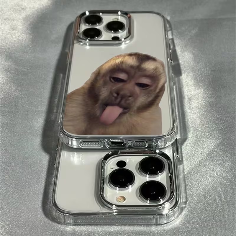 Tongue Sticking Monkey Phone C - Phone Cases Best recension och pris
