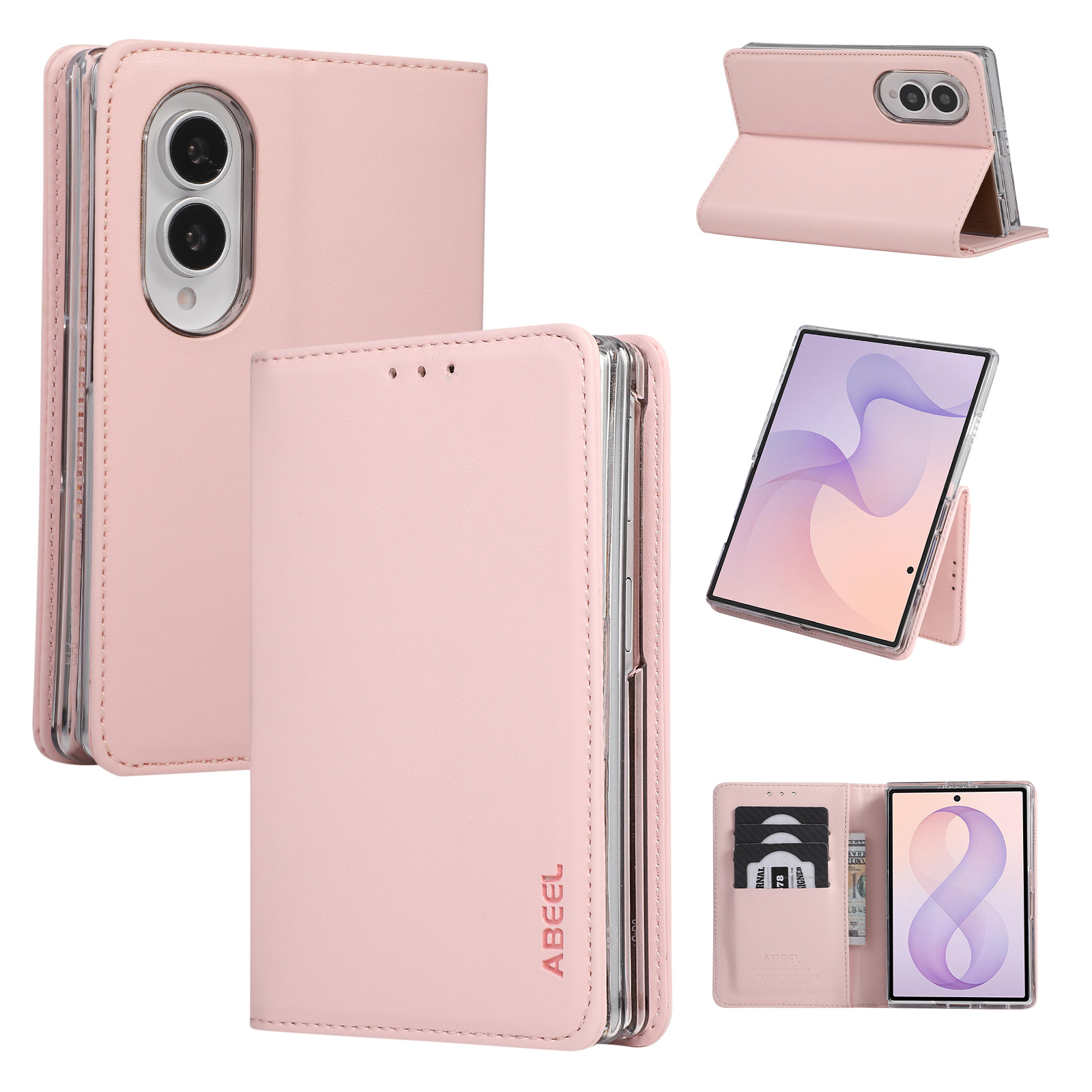 Flip Cards Solt Wallet Skin Fe - Card Holder Slim Case recension och pris