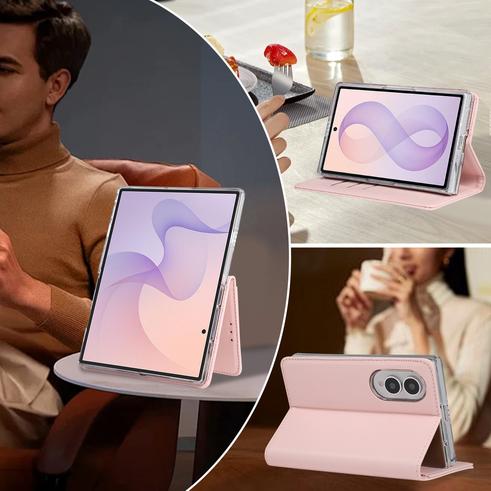 Flip Cards Solt Wallet Skin Fe - Card Holder Slim Case recension och pris