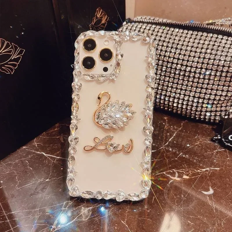 Diamond Love Crystal Swan Phon - Phone Cases Arc recension och pris