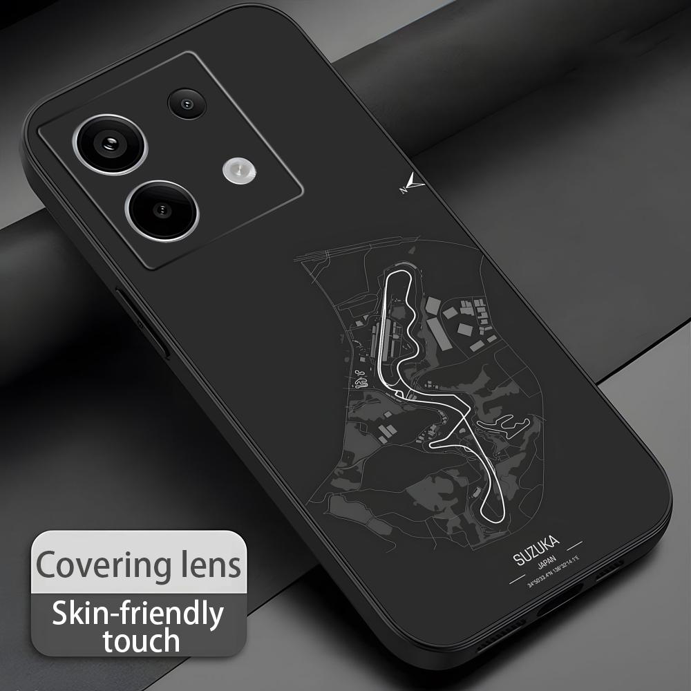 F1 Race Track Print  Phone Cas - Phone Cases Xiaomi Redmi 12 recension och pris