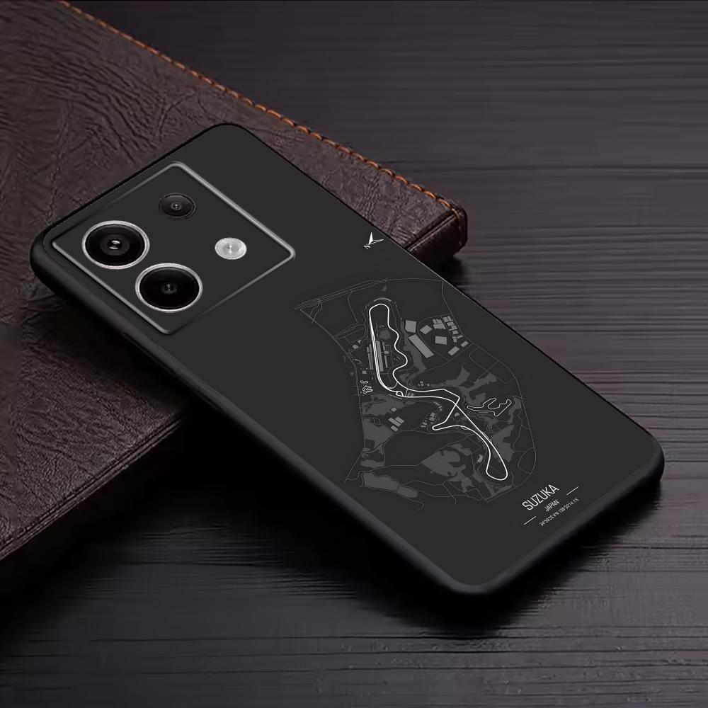 F1 Race Track Print  Phone Cas - Phone Cases Xiaomi Redmi 12 recension och pris