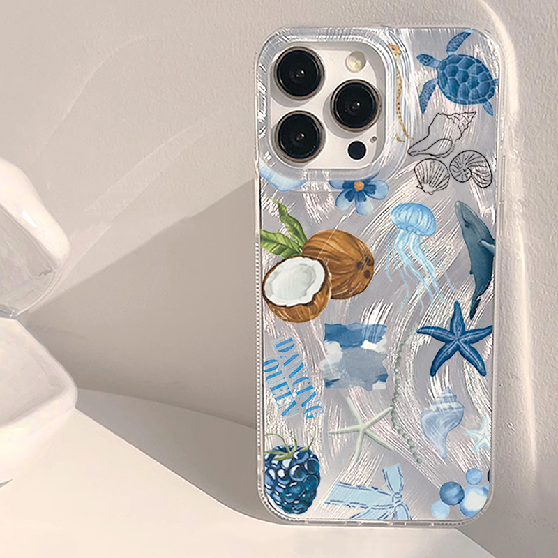 Blue Ocean Beach Shockproof Ph - Phone Cases Blue recension och pris