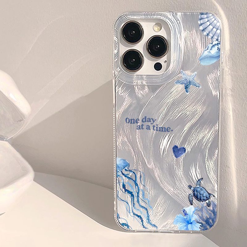 Blue Ocean Beach Shockproof Ph - Phone Cases Blue recension och pris