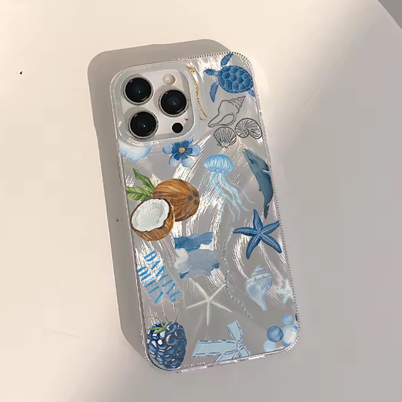 Blue Ocean Beach Shockproof Ph - Phone Cases Blue recension och pris