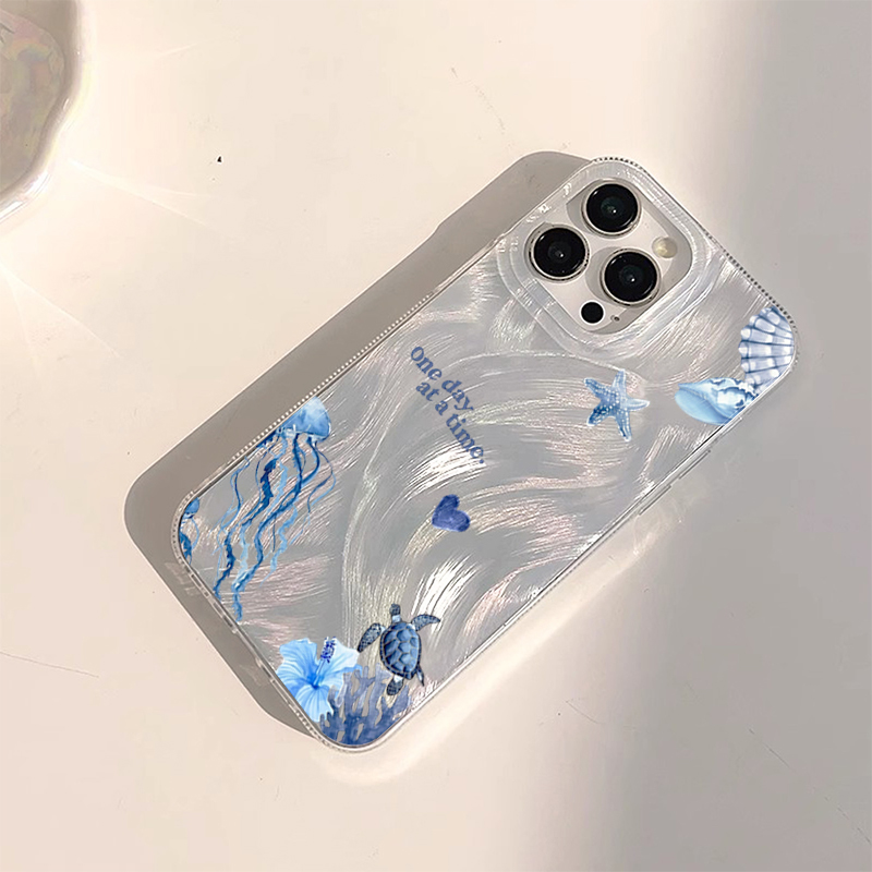 Blue Ocean Beach Shockproof Ph - Phone Cases Blue recension och pris