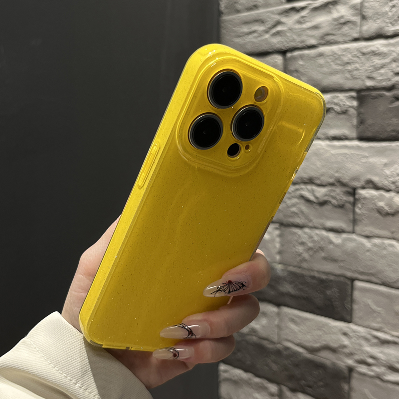 Bright Fluorscent Yellow Glitt - Phone Cases Arc recension och pris