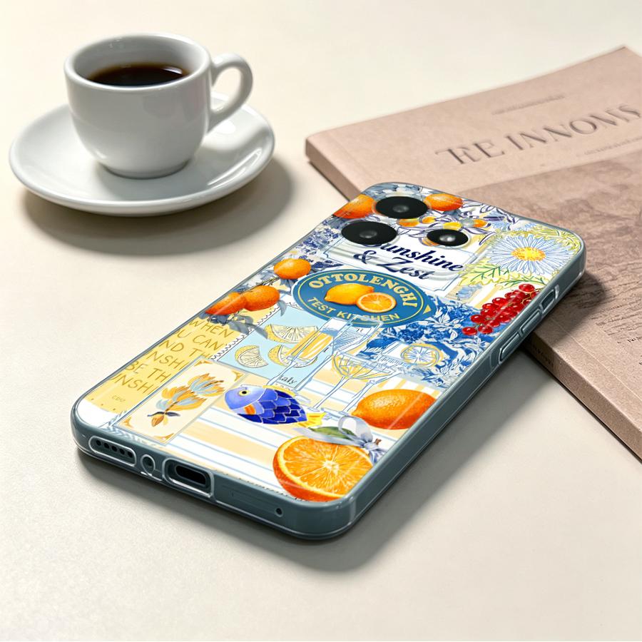 Orange Fruit Soft Phone Cover  - Phone Cases Orange recension och pris