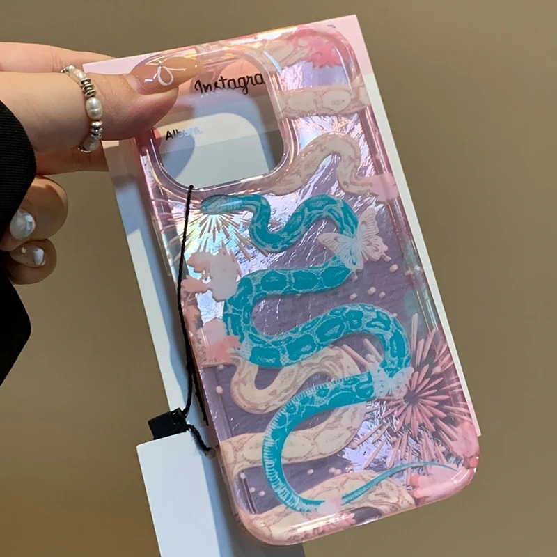 Oriental Style Snake Firework  - Phone Cases Arc recension och pris