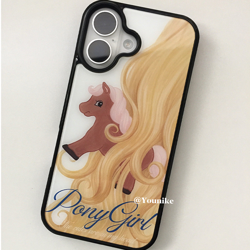 Korean Ins Retro Cute Long Hai - Phone Cases Korean recension och pris