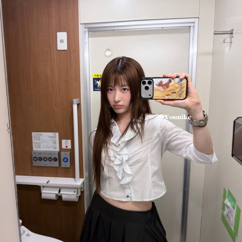 Korean Ins Retro Cute Long Hai - Phone Cases Korean recension och pris
