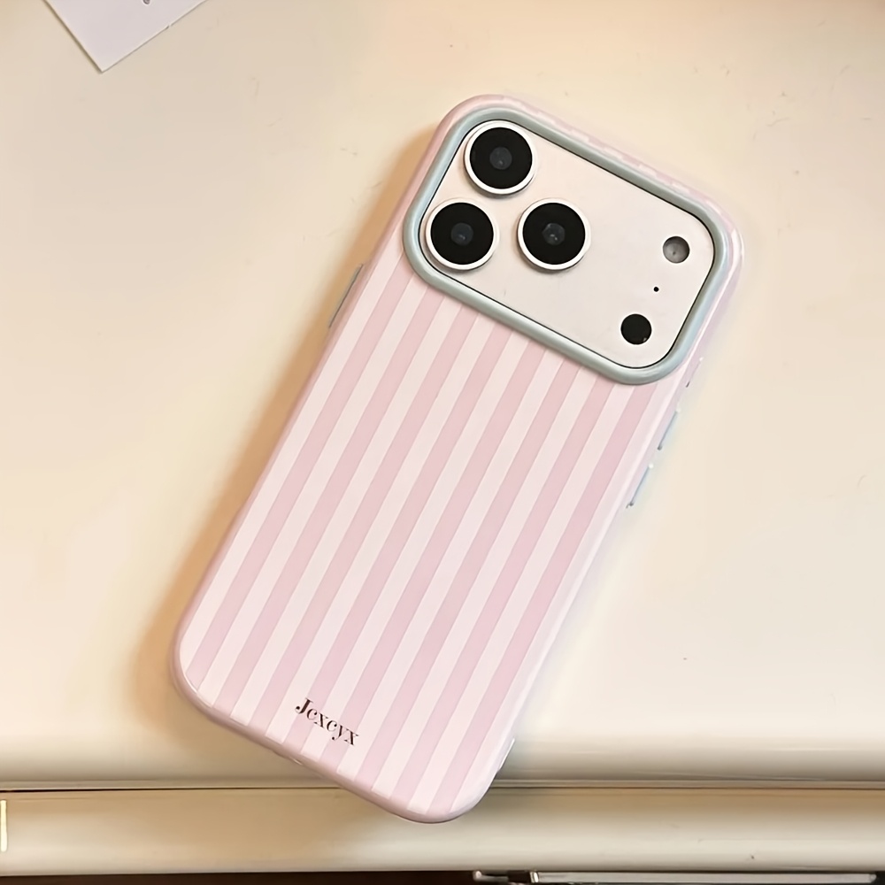 Luxury Korean Fashion Stripes  - Phone Cases Korean recension och pris