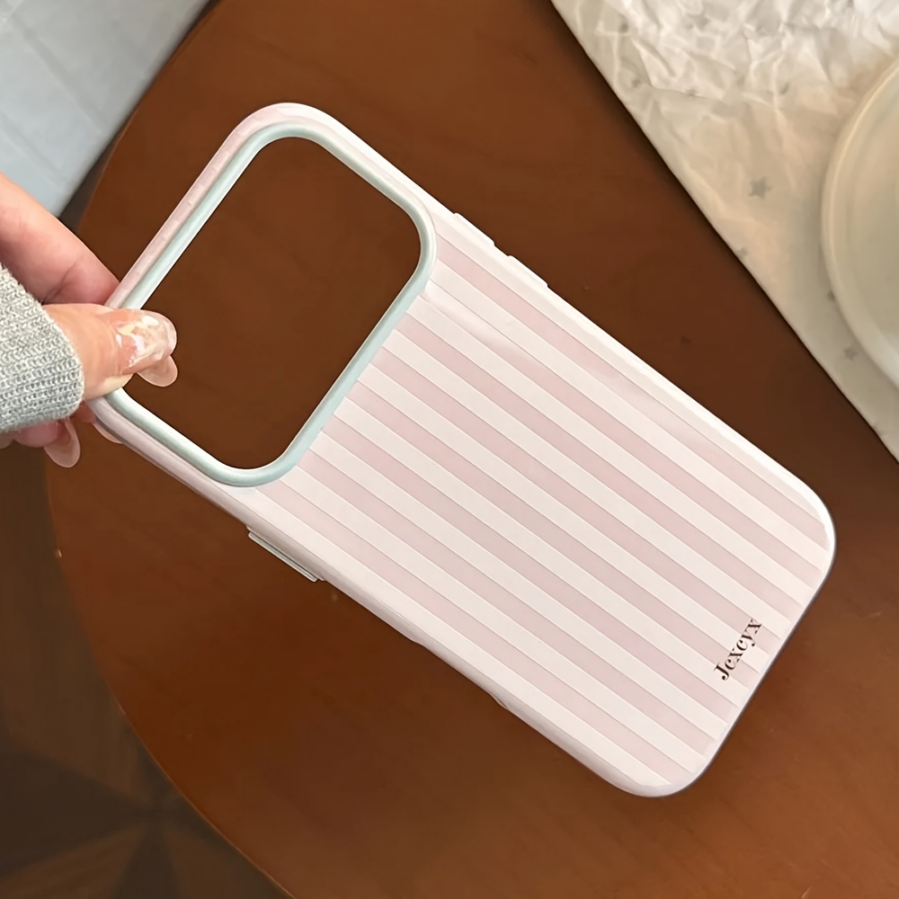 Luxury Korean Fashion Stripes  - Phone Cases Korean recension och pris