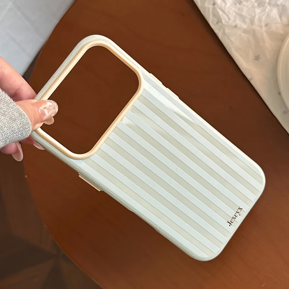 Luxury Korean Fashion Stripes  - Phone Cases Korean recension och pris