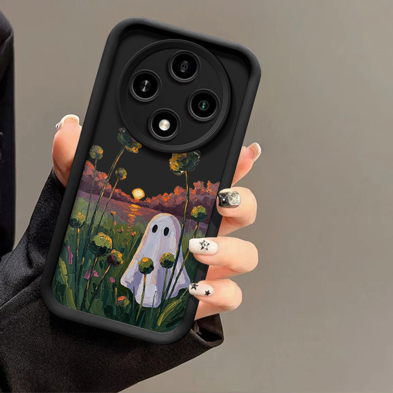 Abstract Cute Ghost Pattern Ph - Phone Cases For Motorola recension och pris