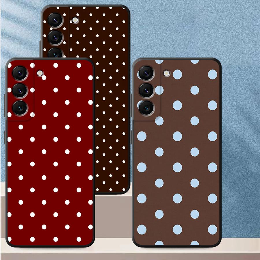 Retro Polka Dots Case for Sams - Phone Cases Polka Dot recension och pris