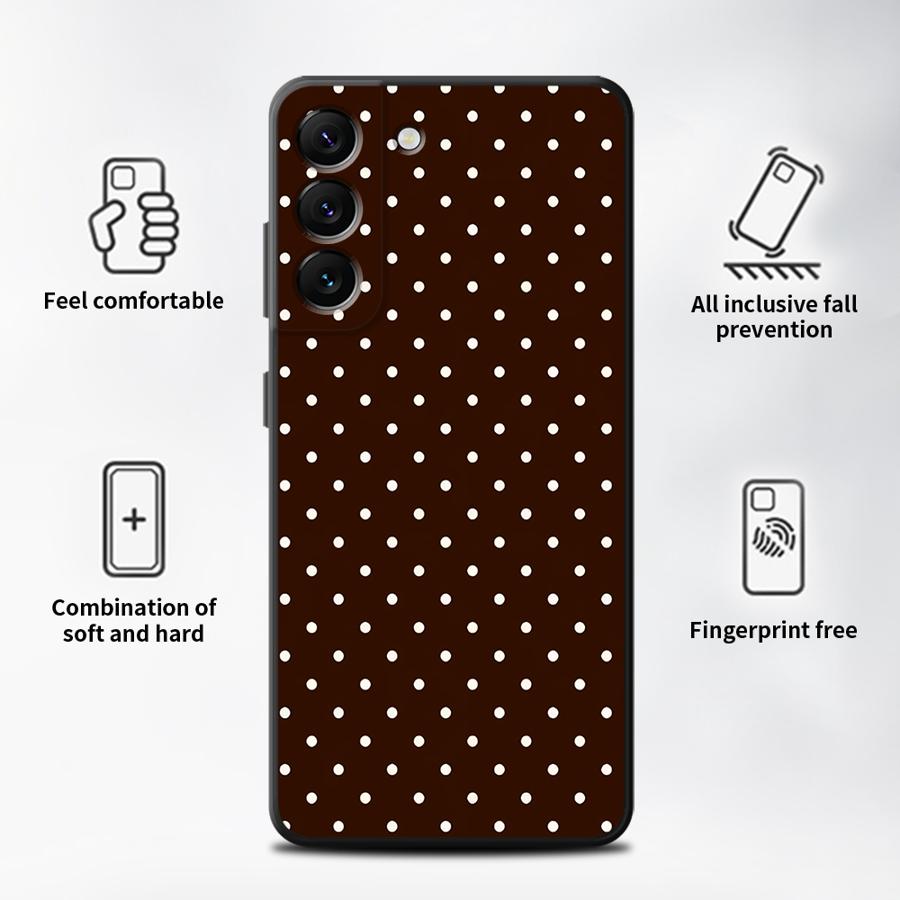 Retro Polka Dots Case for Sams - Phone Cases Polka Dot recension och pris