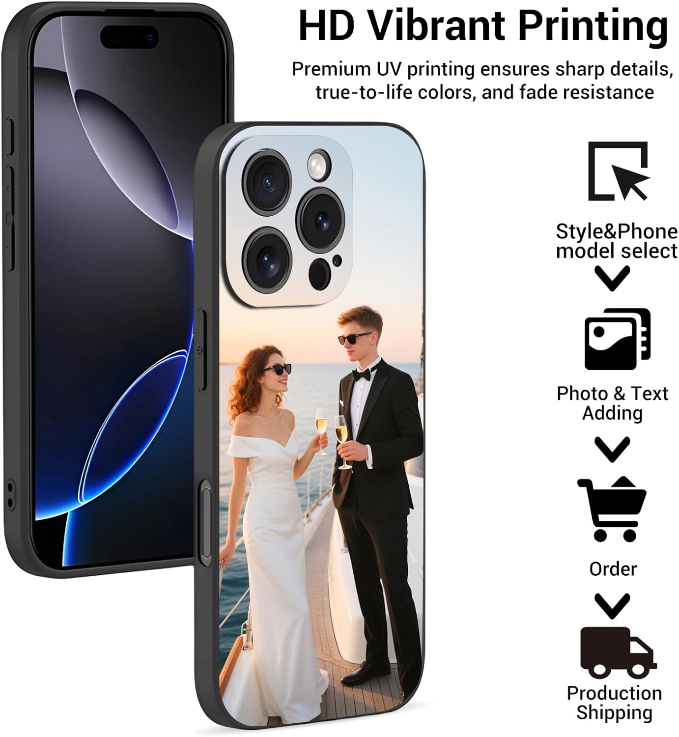 Custom Matte Case for iPhone 1 - Phone Cases Personalised recension och pris