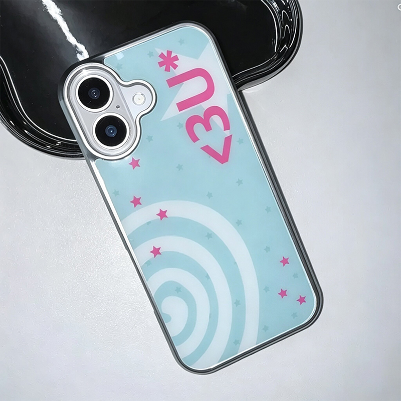 Y2K Creative Sweet Cool Mint B - Phone Cases Blue recension och pris