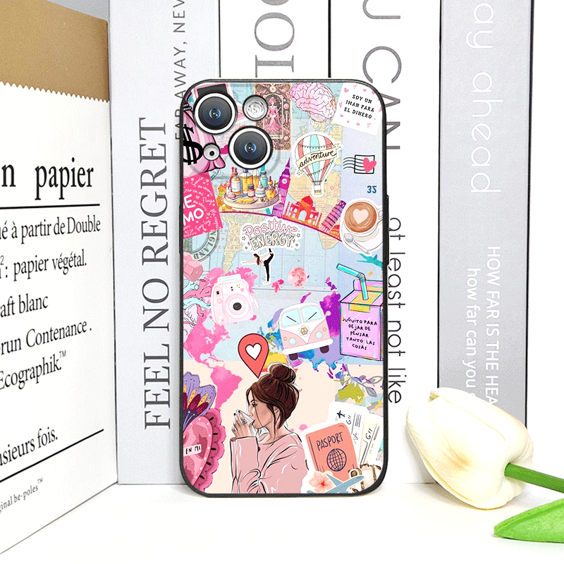 Travel Plane Printed Phone Cas - Phone Cases Drop Proof recension och pris
