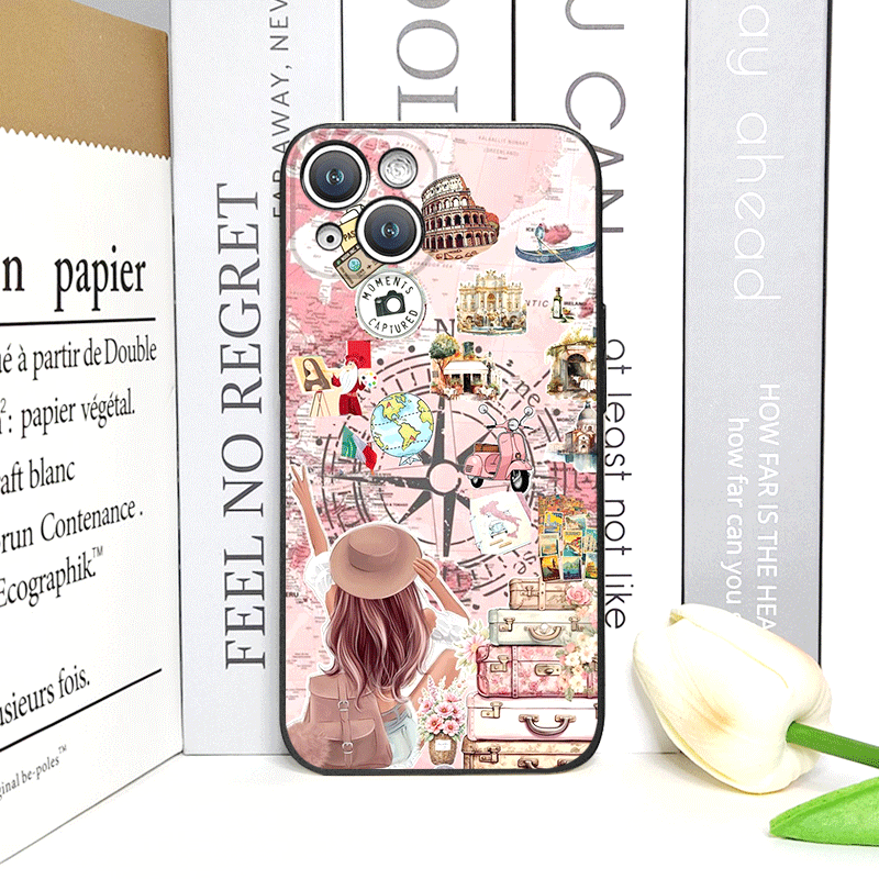 Travel Plane Printed Phone Cas - Phone Cases Drop Proof recension och pris