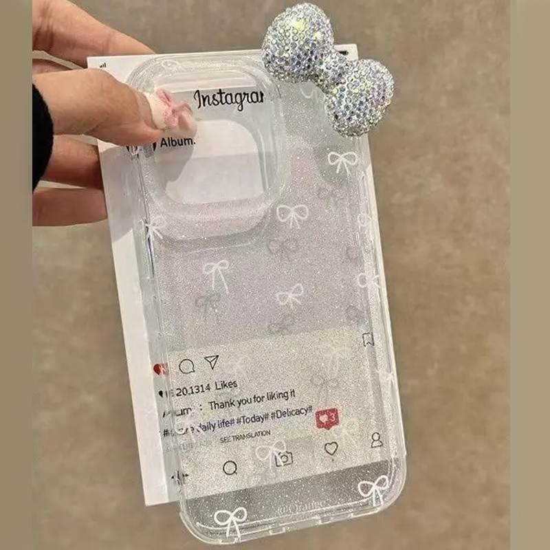 Luxury Sparkling Powder 3D Ful - Phone Cases Best recension och pris