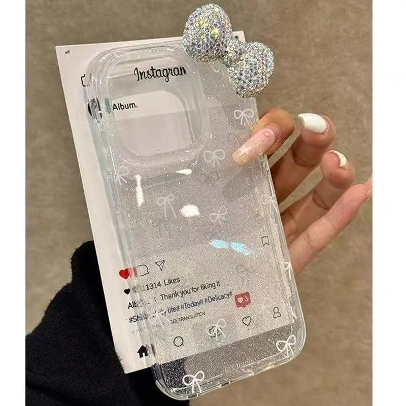 Luxury Sparkling Powder 3D Ful - Phone Cases Best recension och pris