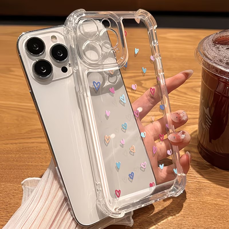 Transparent Corner Bumper Colo - Phone Cases Drop Proof recension och pris