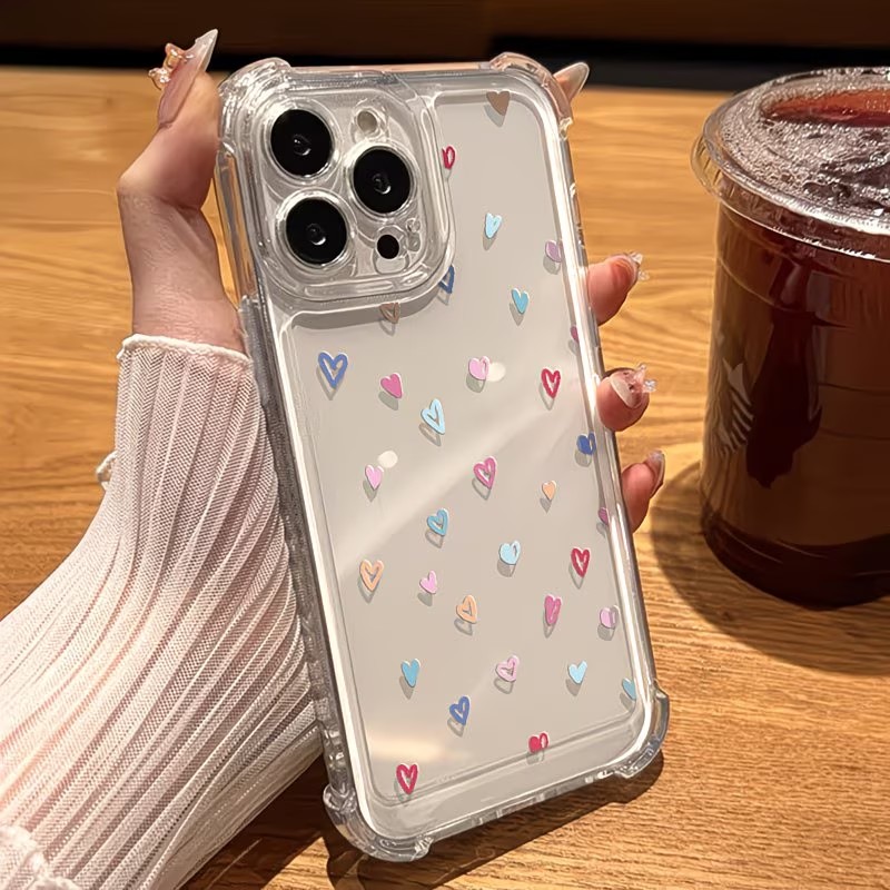 Transparent Corner Bumper Colo - Phone Cases Drop Proof recension och pris
