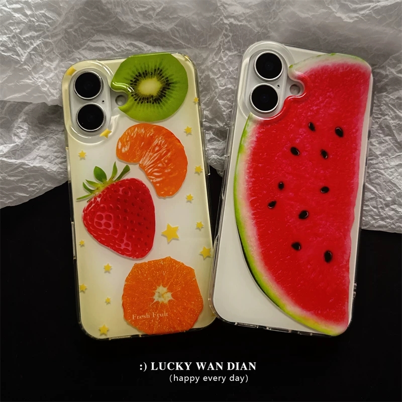 Summer Full Screen Fruits Stra - Phone Cases Orange recension och pris